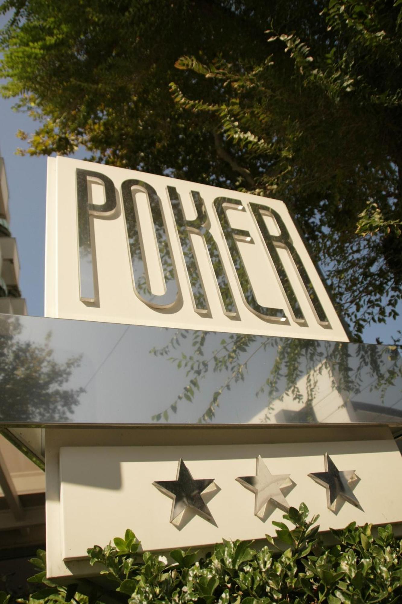 Hotel Poker Riccione Bagian luar foto